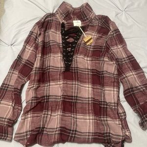 American Eagle Oversized Flannel for Women